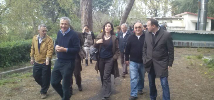 PARCO DELLA CELLULOSA: visita dell’Assessore Comunale Estella Marino